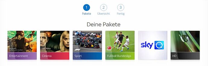 Sky Pakete