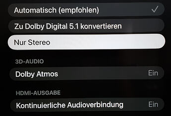 D Atmos Apple tv